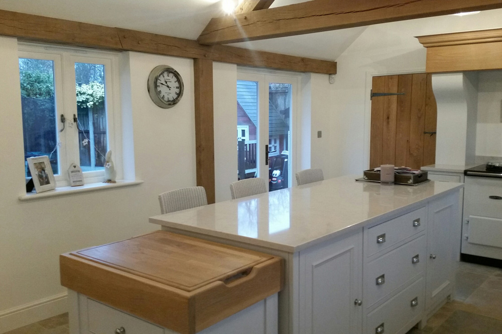 Buller Farm Essex kitchen decoration by KD and Z Waller Decorators 