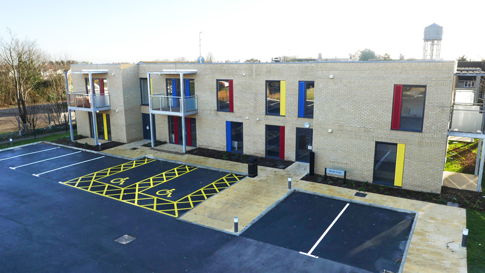 Harwich Extra Care Home external face