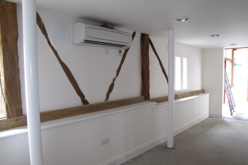 Widbury Hill barn conversion internal